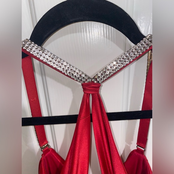 Sexy Red Evening Dress - Picture 4 of 8